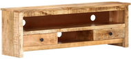 TV table 120x30x40 cm coarse mango wood - TV Table