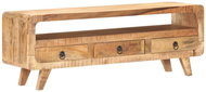 TV table 117x30x41 cm solid rough mango wood - TV Table