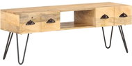 TV table 120x35x45 cm solid mango wood - TV Table