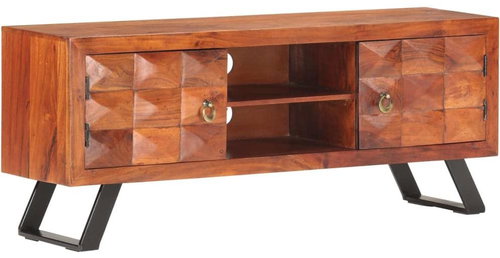 TV table 122x30x49 cm solid acacia wood - TV Table - Main image