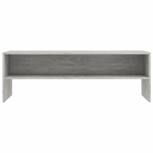 TV table gray 120x40x40 cm chipboard - TV Table - Main image