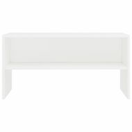 TV Table TV table white 80x40x40 cm chipboard - TV stolek