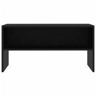 TV stolík čierny 80 x 40 x 40 cm drevotrieska - TV stolík