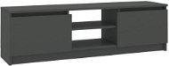 TV stolík sivý 120 × 30 × 35,5 cm drevotrieska - TV stolík