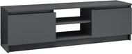 TV table gray with high gloss 120x30x35.5 cm chipboard - TV Table