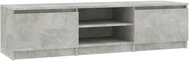 TV table concrete gray 140x40x35,5 cm chipboard - TV Table