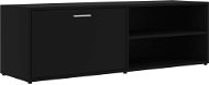 TV stolík čierny 120 × 34 × 37 cm drevotrieska - TV stolík