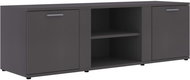 TV table gray 120x34x37 cm chipboard - TV Table