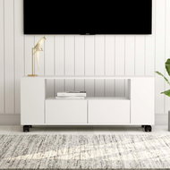 TV table white 120x35x43 cm chipboard - TV Table