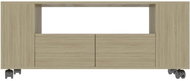 TV table oak sonoma 120x35x43 cm chipboard - TV Table