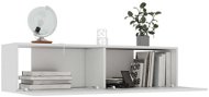 TV stolík biely 120 × 30 × 30 cm drevotrieska - TV stolík