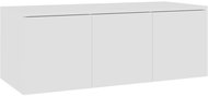 TV table white 80x34x30 cm chipboard - TV Table