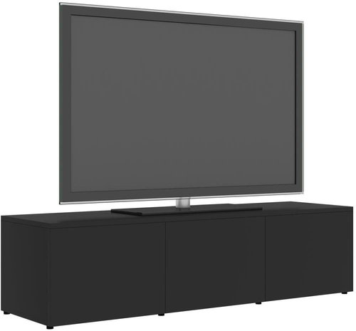 TV table gray 120x34x30 cm chipboard - TV Table - Main image