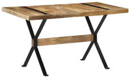 Dining table 140x70x76 cm coarse mango wood 321606 - Dining Table