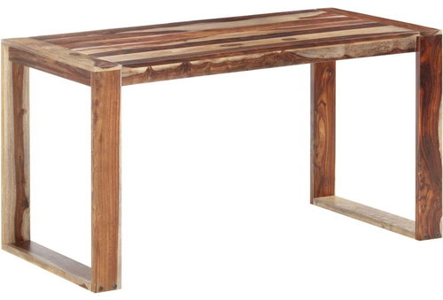 Dining table 140x70x76 cm solid sheesham wood 286359 - Dining Table - Main image