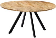Dining Table 150x73cm Solid Mango Wood 247849 - Dining Table