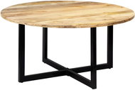 Dining Table 150x73cm Solid Mango Wood 247851 - Dining Table