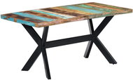Dining Table 160x80x75cm Solid Recycled Wood 247435 - Dining Table