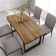 Jedálenský stôl 160 × 80 × 76 cm masívne akáciové drevo 286473 - Jedálenský stôl