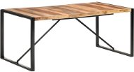 Dining table 180x90x75 cm solid wood sheesham surface 321542 - Dining Table