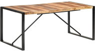 Dining table 180x90x75 cm solid wood sheesham surface 321542 - Dining Table