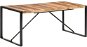Jedálenský stôl 180 × 90 × 75 cm masívne drevo sheeshamový povrch 321542 - Jedálenský stôl