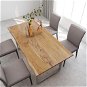 Jedálenský stôl 180 × 90 × 76 cm masívne akáciové drevo 286476 - Jedálenský stôl