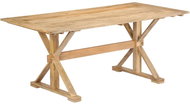 Dining Table 180x90x76cm Solid Mango Wood 247593 - Dining Table