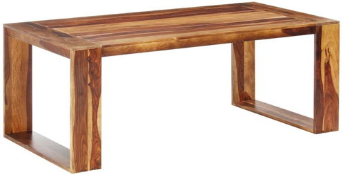 Dining Table 200x100x76cm Solid Sheesham Wood 286351 - Dining Table - Main image