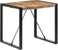 Jedálenský stôl 80 × 80 × 75 cm masívne mangovníkové drevo 321600 - Jedálenský stôl