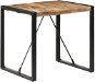 Jedálenský stôl 80 × 80 × 75 cm masívne mangovníkové drevo 321600 - Jedálenský stôl