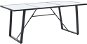 Dining table white 180x90x75 cm tempered glass 281554 - Dining Table