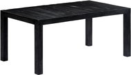 Dining Table Black 180x90x76 cm Solid Mango Wood 247989 - Dining Table
