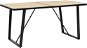 Jídelní stůl dubový 160x80x75 cm MDF 281562 - Jídelní stůl