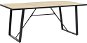 Jídelní stůl dubový 200x100x75 cm MDF 281564 - Jídelní stůl