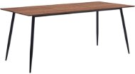 Dining table brown 180x90x75 cm MDF 281568 - Dining Table