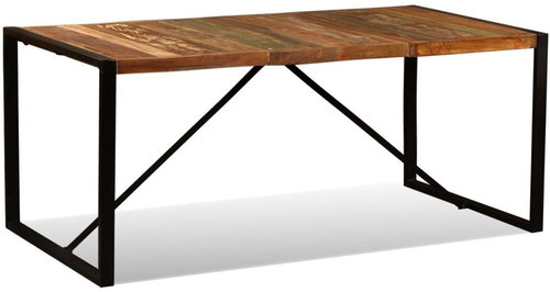 Dining Table Solid Recycled Wood 180cm 243999 - Dining Table - Main image