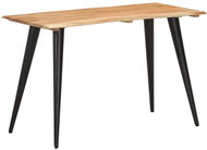 Dining table with live edge 120x60x75 cm solid acacia 320252 - Dining Table