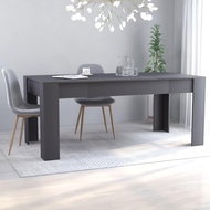 Dining table gray 180x90x76 cm chipboard 801303 - Dining Table