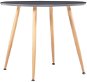 Jedálenský stôl sivý a dubový 90 x 73,5 cm MDF 248312 - Jedálenský stôl