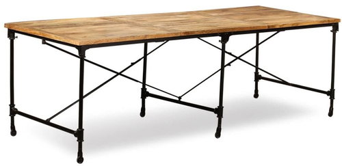Dining Table made of Solid Mango Wood 240cm 243992 - Dining Table - Main image