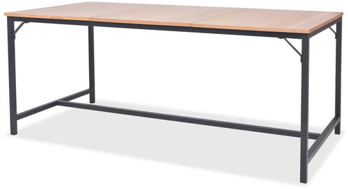 Dining table, ash, 180x90x76 cm 245188 - Dining Table - Main image