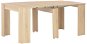 Folding dining table oak sonoma 175x90x75 cm 283730 - Dining Table