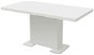 Rozkladací jedálenský stôl s vysokým leskom biely 243548 - Jedálenský stôl