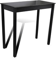 Black bar / dining table 115x55x107 cm - Bar Table