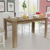 Dining table 140x80x75 cm oak - Dining Table