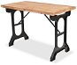Jedálenský stôl, masívne jedľové drevo, 122 × 65 × 82 cm - Jedálenský stôl