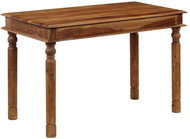Dining table made of solid sheesham wood 120x60x77 cm - Dining Table