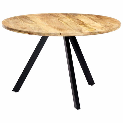 Dining Table 120x73cm Solid Mango Wood - Dining Table - Main image