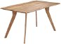 Jedálenský stôl 140 × 80 × 76 cm masívne akáciové drevo - Jedálenský stôl
